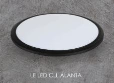 LE061211-002 ���������� ������������ (����������) LE LED CLL ALANTA 24W BLACK (����); ��: ������