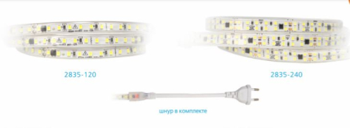 ����� �/� LEEK LE LED STRIP driverless 2835-120 9,6�� ������� IP67 230� (50�)